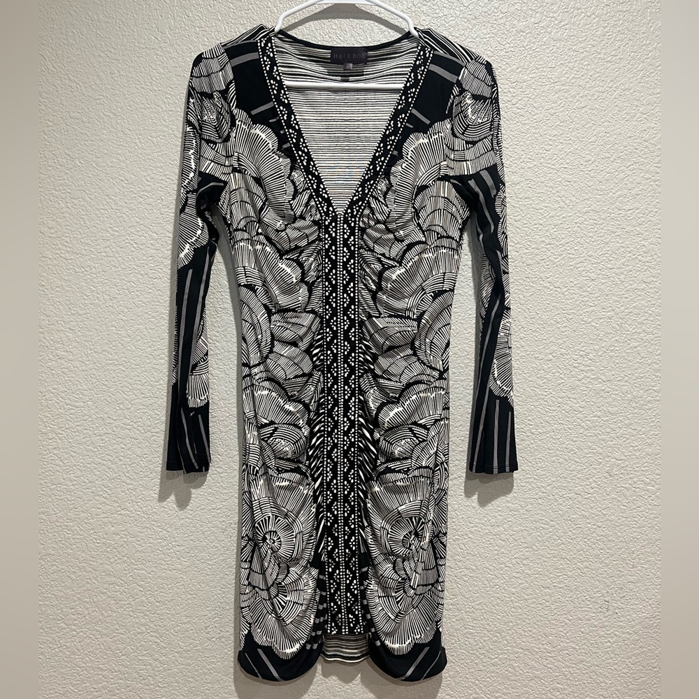 Hale Bob Bold Print Dress, M